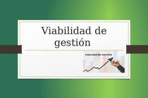 ¿Qué es un estudio de viabilidad en gestión de proyectos?